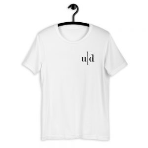 u|d unauthorized.design simplistic logo Short-Sleeve Unisex T-Shirt