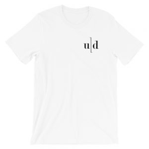 u|d unauthorized.design simplistic logo Short-Sleeve Unisex T-Shirt