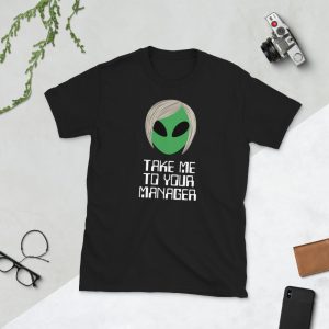 Karen Alien Humorous Meme Short-Sleeve Unisex T-Shirt