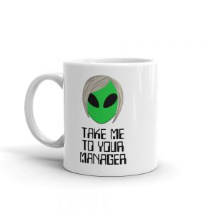 Alien Karen Mug