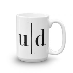 u|d logo Mug
